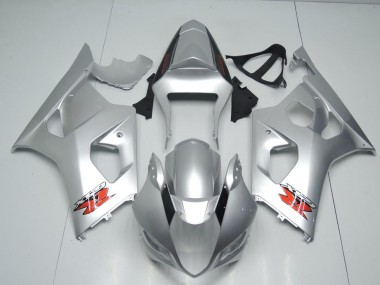 Carenado Moto GSXR 1000 K3 2003-2004 - Plata Estilo OEM