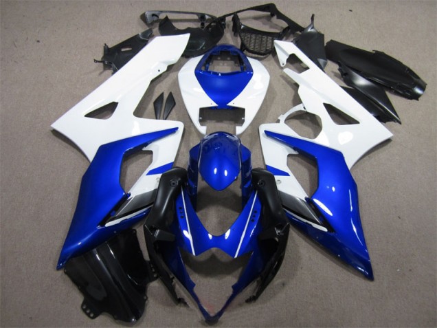 Carenado Moto GSXR 1000 K5 2005-2006 - Azul Blanco