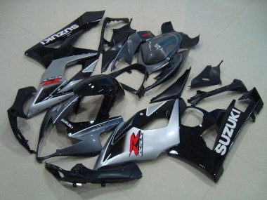 Carenado Moto GSXR 1000 K5 2005-2006 - Gris Negro Plata