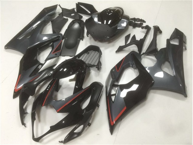 Carenado Moto GSXR 1000 K5 2005-2006 - Negro Gris Carenado Moto GSXR 1000 K5 2005-2006 - Negro Gris
