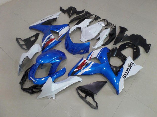 Carenado Moto GSXR 1000 K9 2009-2016 - Azul Blanco