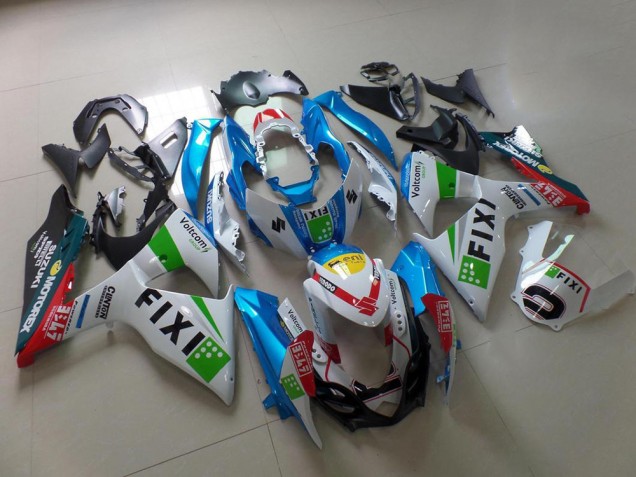 Carenado Moto GSXR 1000 K9 2009-2016 - Claro Azul Fixi