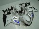Carenado Moto GSXR 1000 K9 2009-2016 - Plata Blanco Carenado Moto GSXR 1000 K9 2009-2016 - Plata Blanco
