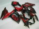 Carenado Moto GSXR 1000 K9 2009-2016 - Rojo Llama Negro