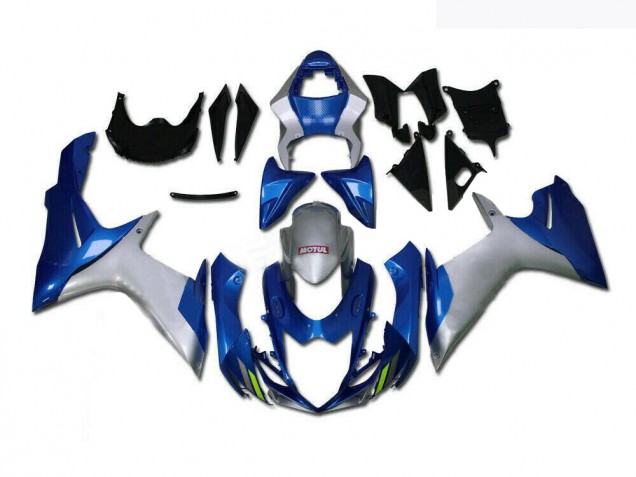Carenado Moto GSXR 600 / 750 K11 2011-2021 - Azul Plata Carenado Moto GSXR 600 / 750 K11 2011-2021 - Azul Plata