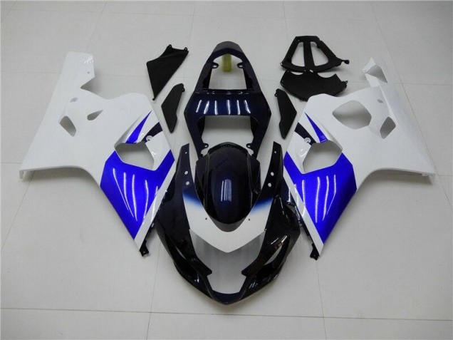 Carenado Moto GSXR 600 / 750 K4 2004-2005 - Blanco Azul