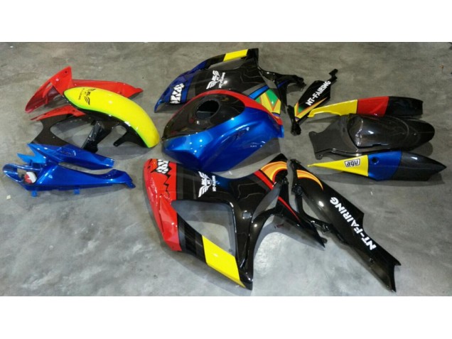 Carenado Moto GSXR 600 / 750 K6 2006-2007 - Rojo Azul Carenado Moto GSXR 600 / 750 K6 2006-2007 - Rojo Azul