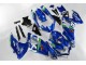 Carenado Moto GSXR 600 / 750 K8 2008-2010 - Azul Blanco Verde Carenado Moto GSXR 600 / 750 K8 2008-2010 - Azul Blanco Verde