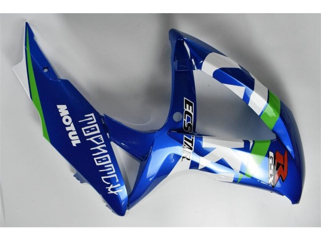 Carenado Moto GSXR 600 / 750 K8 2008-2010 - Azul Blanco Verde Carenado Moto GSXR 600 / 750 K8 2008-2010 - Azul Blanco Verde