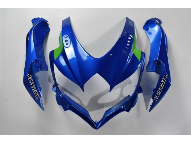 Carenado Moto GSXR 600 / 750 K8 2008-2010 - Azul Blanco Verde Carenado Moto GSXR 600 / 750 K8 2008-2010 - Azul Blanco Verde
