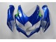 Carenado Moto GSXR 600 / 750 K8 2008-2010 - Azul Blanco Verde Carenado Moto GSXR 600 / 750 K8 2008-2010 - Azul Blanco Verde
