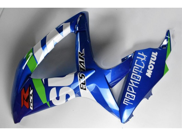 Carenado Moto GSXR 600 / 750 K8 2008-2010 - Azul Blanco Verde Carenado Moto GSXR 600 / 750 K8 2008-2010 - Azul Blanco Verde