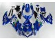 Carenado Moto GSXR 600 / 750 K8 2008-2010 - Azul Blanco Verde Carenado Moto GSXR 600 / 750 K8 2008-2010 - Azul Blanco Verde
