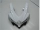 Carenado Moto GSXR 600 / 750 K8 2008-2010 - Blanco Plata Azul Carenado Moto GSXR 600 / 750 K8 2008-2010 - Blanco Plata Azul