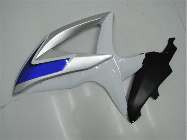 Carenado Moto GSXR 600 / 750 K8 2008-2010 - Blanco Plata Azul Carenado Moto GSXR 600 / 750 K8 2008-2010 - Blanco Plata Azul
