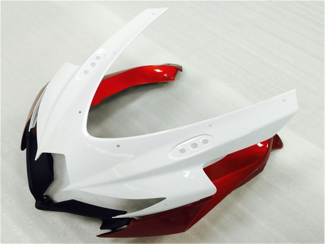 Carenado Moto GSXR 600 / 750 K8 2008-2010 - Blanco Rojo Negro
