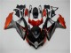 Carenado Moto GSXR 600 / 750 K8 2008-2010 - Negro Naranja Gris Carenado Moto GSXR 600 / 750 K8 2008-2010 - Negro Naranja Gris