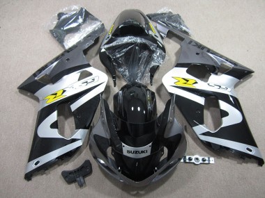 Carenado Moto GSXR 600 K1 K2 K3 2001-2003 - Negro Blanco