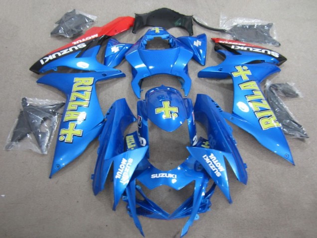 Carenado Moto GSXR 600 K11 2011-2021 - Azul Amarillo Rizla Carenado Moto GSXR 600 K11 2011-2021 - Azul Amarillo Rizla
