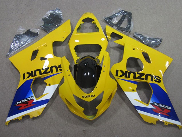 Carenado Moto GSXR 600 K4 2004-2005 - Amarillo Azul Carenado Moto GSXR 600 K4 2004-2005 - Amarillo Azul