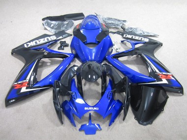 Carenado Moto GSXR 600 K6 2006-2007 - Azul Negro