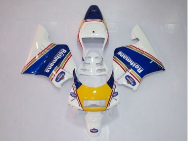 Carenado Moto NSR 250 MC28 P4 1994-1996 - Amarillo Blanco Azul