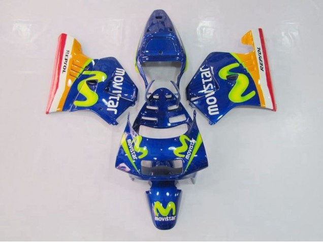 Carenado Moto NSR 250 MC28 P4 1994-1996 - Azul Verde Carenado Moto NSR 250 MC28 P4 1994-1996 - Azul Verde