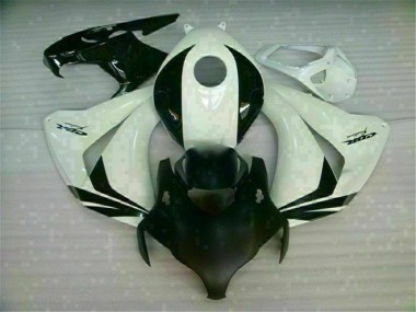 Carenado Moto & Plástico CBR 1000 RR 2008-2011 - Blanco Negro