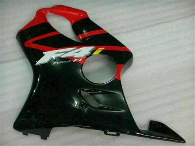 Carenado Moto & Plástico CBR 600 F4i 2004-2007 - Rojo Negro Carenado Moto & Plástico CBR 600 F4i 2004-2007 - Rojo Negro