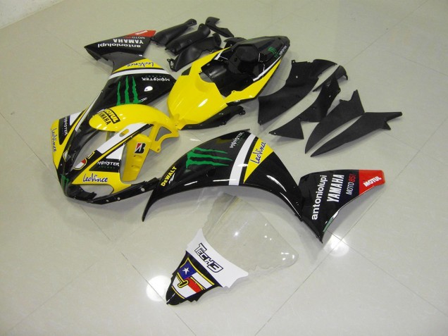 Carenado Moto & Plástico R1 2009-2011 - Amarillo Monster Carenado Moto & Plástico R1 2009-2011 - Amarillo Monster