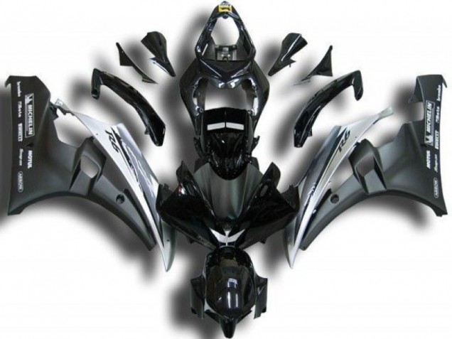 Carenado Moto & Plástico R6 2006-2007 - Negro Blanco Carenado Moto & Plástico R6 2006-2007 - Negro Blanco