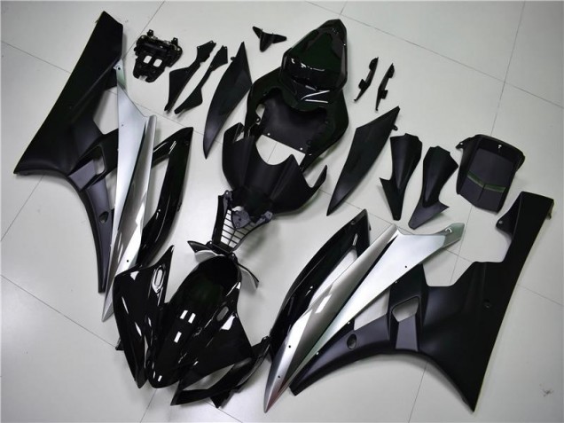 Carenado Moto & Plástico R6 2006-2007 - Plata Negro Carenado Moto & Plástico R6 2006-2007 - Plata Negro