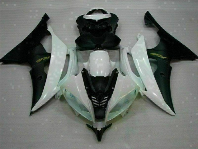 Carenado Moto & Plástico R6 2008-2016 - Blanco Negro Carenado Moto & Plástico R6 2008-2016 - Blanco Negro