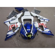 Carenado Moto R1 1998-1999 - Azul Blanco Motul Dunlop 46