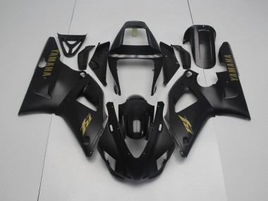Carenado Moto R1 1998-1999 - Negro Mate Amarillo