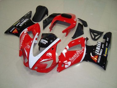 Carenado Moto R1 1998-1999 - Rojo Negro Blanco