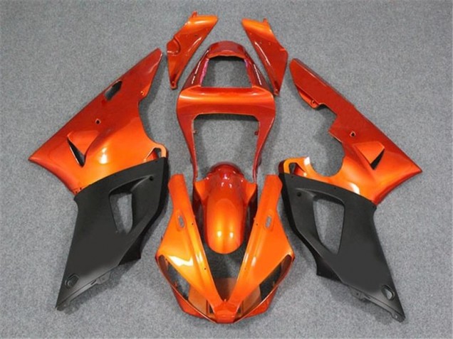 Carenado Moto R1 2000-2001 - Naranja Negro Carenado Moto R1 2000-2001 - Naranja Negro