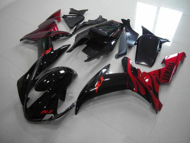 Carenado Moto R1 2002-2003 - Negro Llama