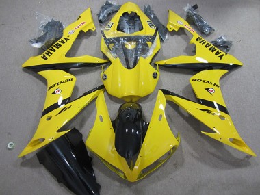 Carenado Moto R1 2004-2006 - Amarillo Dunlop