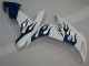 Carenado Moto R1 2004-2006 - Blanco Azul Llama Carenado Moto R1 2004-2006 - Blanco Azul Llama