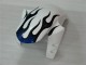 Carenado Moto R1 2004-2006 - Blanco Azul Llama Carenado Moto R1 2004-2006 - Blanco Azul Llama