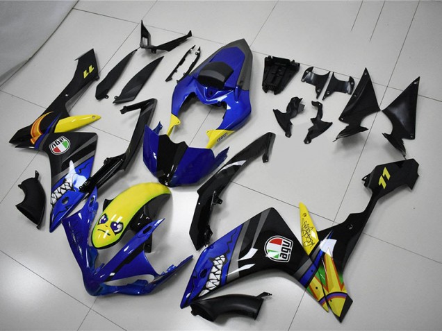 Carenado Moto R1 2007-2008 - Azul Tiburón Carenado Moto R1 2007-2008 - Azul Tiburón