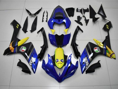 Carenado Moto R1 2007-2008 - Azul Tiburón
