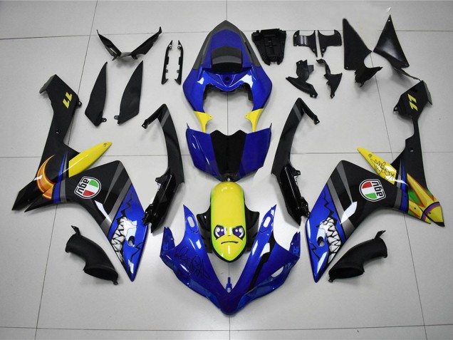 Carenado Moto R1 2007-2008 - Azul Tiburón Carenado Moto R1 2007-2008 - Azul Tiburón
