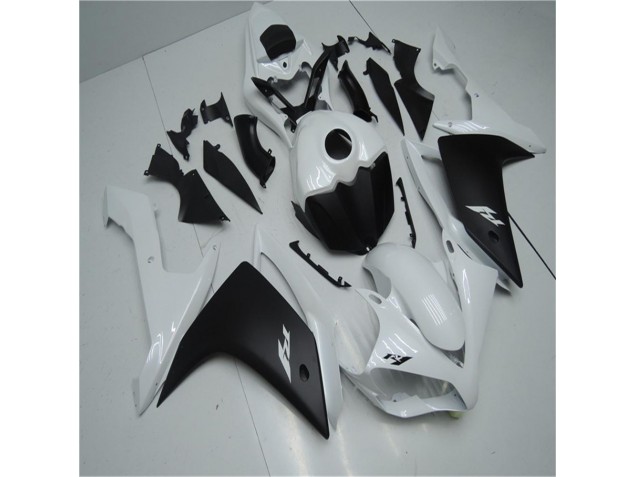 Carenado Moto R1 2007-2008 - Blanco Negro
