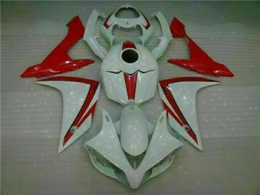 Carenado Moto R1 2007-2008 - Blanco Rojo
