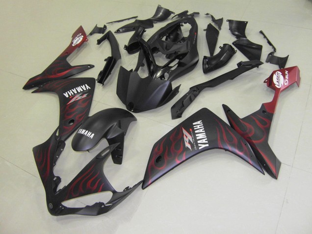 Carenado Moto R1 2007-2008 - Mate Rojo Llama Carenado Moto R1 2007-2008 - Mate Rojo Llama