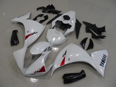 Carenado Moto R1 2009-2011 - Blanco Negro