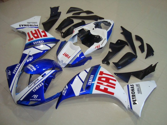 Carenado Moto R1 2012-2014 - Azul Blanco Fiat Carenado Moto R1 2012-2014 - Azul Blanco Fiat