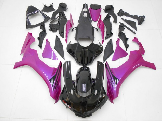 Carenado Moto R1 2015-2019 - Negro Púrpura Rojo Carenado Moto R1 2015-2019 - Negro Púrpura Rojo